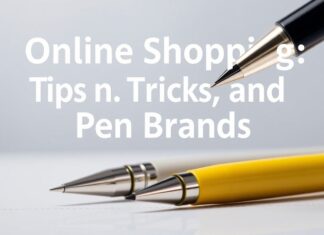 Çevrimiçi Alışveriş: İpuçları, İpuçları ve En İyi Kalem Markaları Online Shopping: Tips, Tricks, and Top Pen Brands